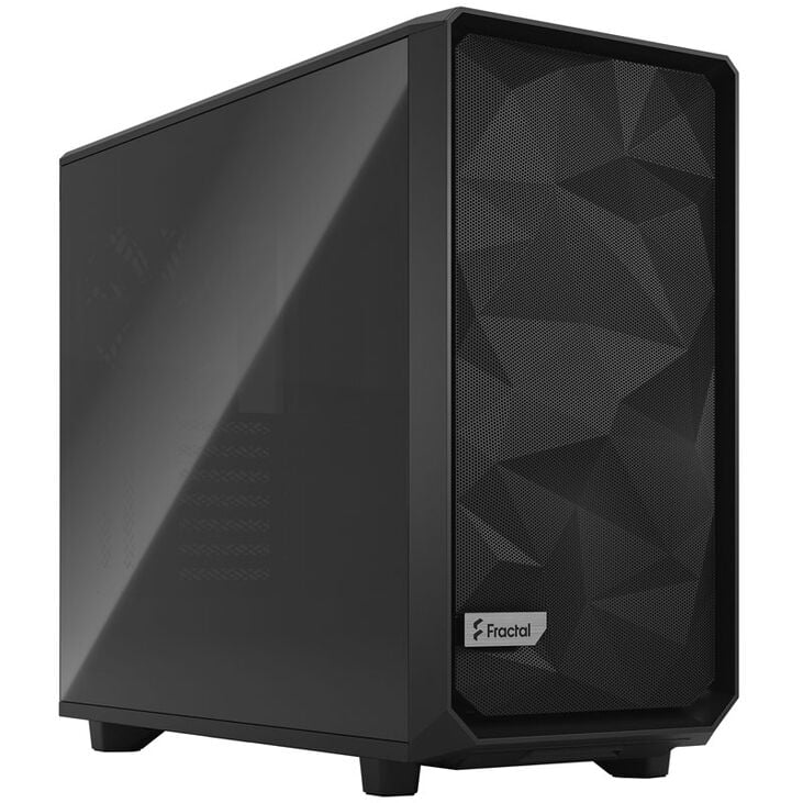 Fractal Design Meshify 2 Black TG Dark Tint Midi-Tower, Tempered Glass. schwarz image number 0