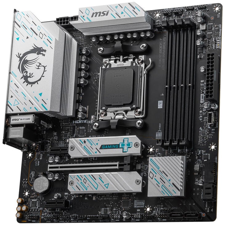MSI Pro B650M Gaming Plus WiFi, Socket AM5, AMD B650M, Micro-ATX - DDR5 image number 5