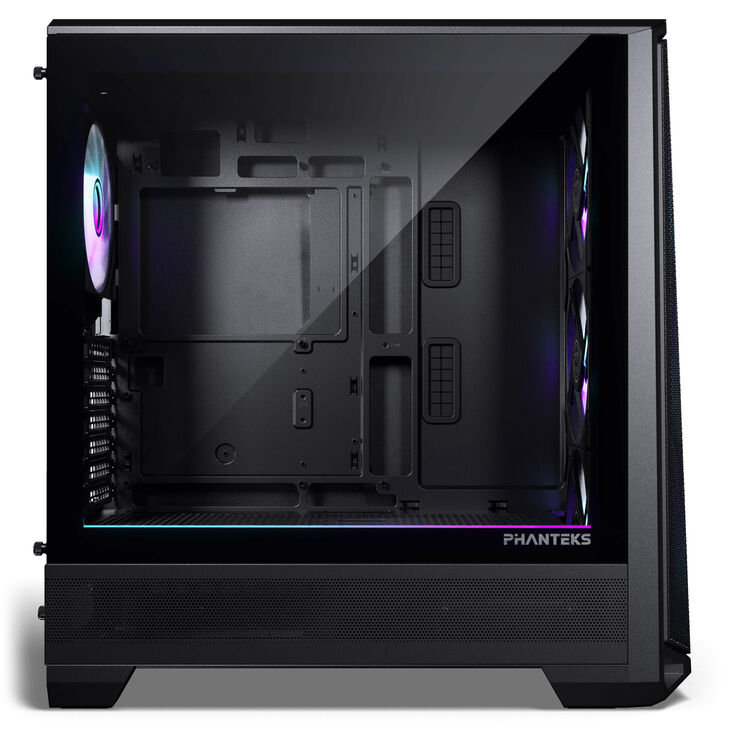 PHANTEKS Eclipse G400A PC-Gehäuse, Midi-Tower, E-ATX, Tempered Glass, D-RGB - schwarz image number 10