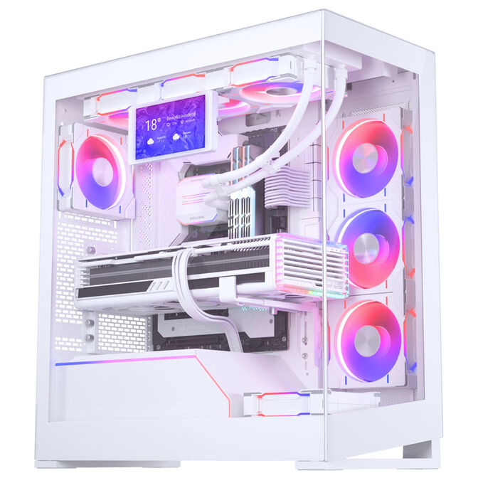 PHANTEKS 5,5 Zoll High Resolution Display f&uuml;r Geh&auml;use - wei&szlig; image number 5