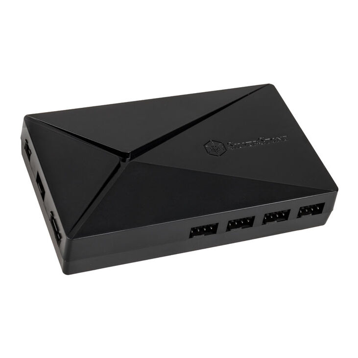 SilverStone SST-LSB02-E - ARGB LED Hub, Controller - schwarz image number 0
