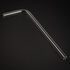 Alphacool HardTube 16/11mm Borosilicate Glass 90 Degree Angle 10/30cm - clear image number null