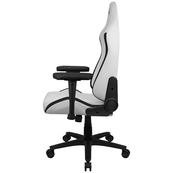 Aerocool Crown Leatherette Moonstone White Gaming Stuhl, Kunstleder - weiß image number 4