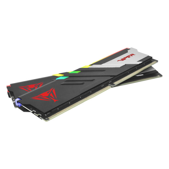 Patriot Viper Venom RGB DDR5-6000 RAM, CL30, XMP 3.0 und EXPO - 32 GB Dual-Kit, schwarz image number 2