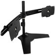 SilverStone SST-ARM23BS-L - Dual Monitorarm - schwarz image number null