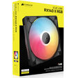 CORSAIR iCUE LINK RX140 RGB PWM-L&uuml;fter, 140 mm, 1.700 U/min &ndash; Schwarz image number null