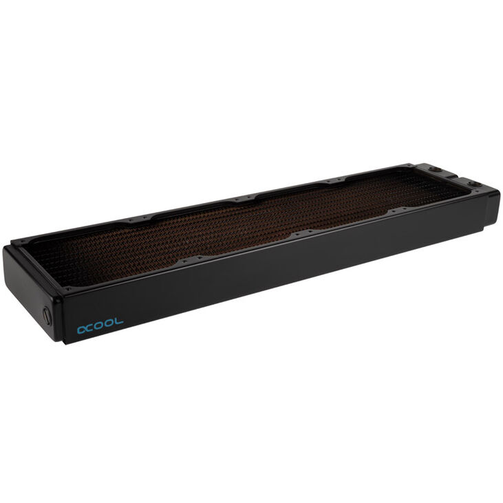 Alphacool NexXxoS V.2 XT45 Full Copper Radiator - 480mm, black image number 1