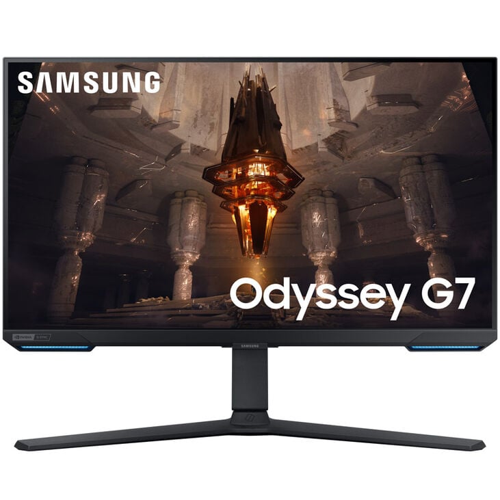 Samsung Odyssey G7 G70B, 28 inch Gaming Monitor, 144 Hz, IPS, G-SYNC Compatible image number 2