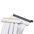 PHANTEKS PCI-E 4.0 x16 riser ribbon cable, 180 degrees, 30 cm - white image number null