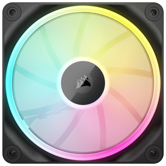 Corsair iCUE Link LX120 RGB, PWM L&uuml;fter, 3er Pack - 120mm, schwarz image number 2