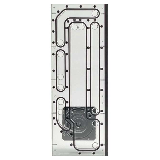 Stealkey Customs SK-Crossflow - O11D XL Evo Distroplate D5/DDC - Acrylic image number 2