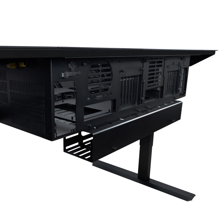 Lian Li DK07 Tischgehäuse, Dual-System-fähig, 2x E-ATX, höhenverstellbar - schwarz image number 19