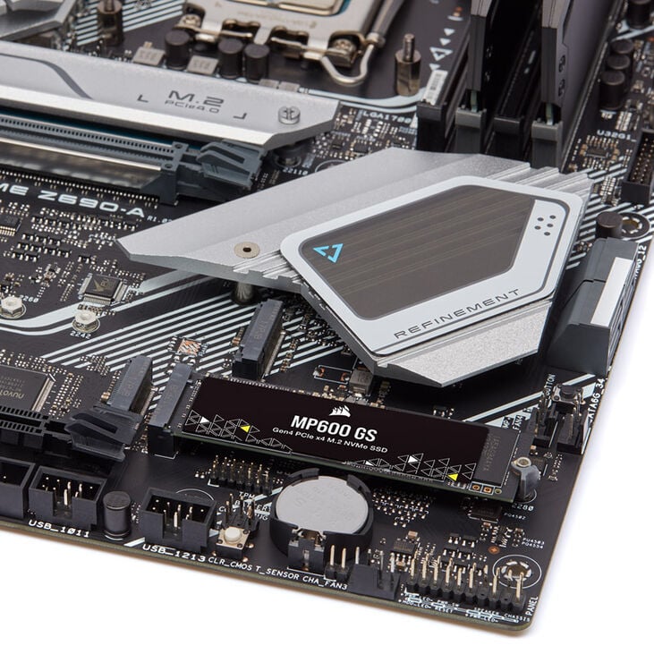 Corsair MP600 GS NVMe SSD, PCIe 4.0 M.2 Type 2280 - 2 TB image number 6