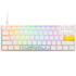 Ducky One 2 Pro Mini White Edition Gaming Tastatur, RGB LED - Cherry Blue (US) image number null