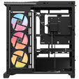 Corsair FRAME 4500X LX-R RGB PC Case, Mid-Tower, E-ATX, Tempered Glass - Black image number null