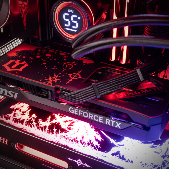 Gaming PC, AMD Ryzen 5 7500X3D, 32 GB RAM, GeForce RTX 5070 Ti - King Deal image number 6