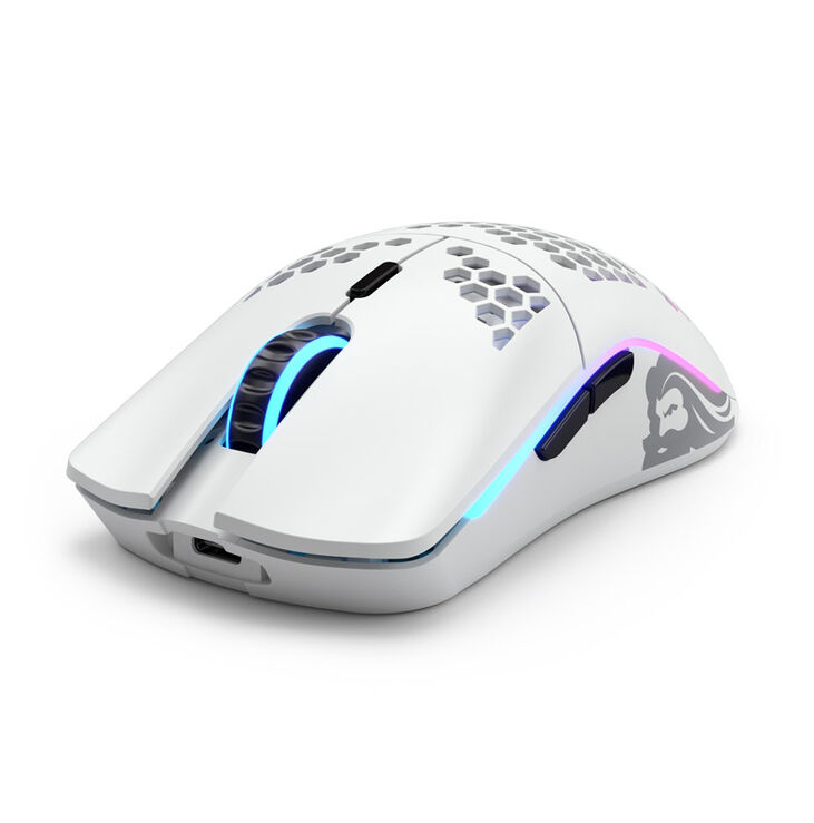 Glorious Model O Wireless Gaming-Mouse - White, Matte image number 2