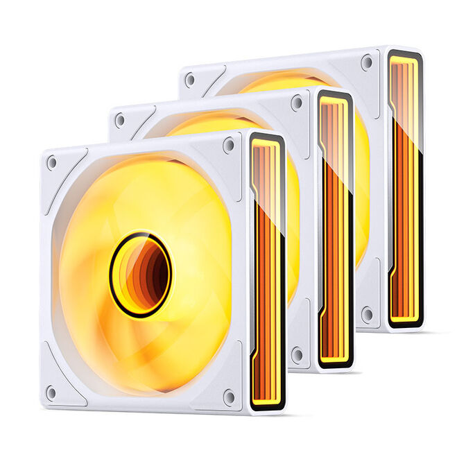 Jonsbo ZK-120W 3er-Pack, Geh&auml;use-L&uuml;fter, RGB - wei&szlig; image number 5