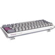 Ducky One 3 Mist Grey Mini Gaming Tastatur, RGB LED - MX-Ergo-Clear image number null