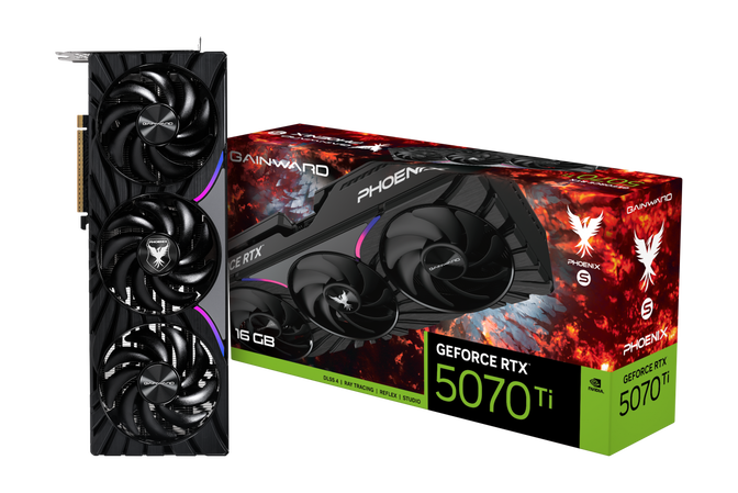 Gainward GeForce RTX 5070 Ti Phoenix-S, 16384 MB GDDR7 image number 0