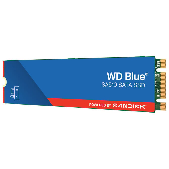 Western Digital WD Blue SA510 M.2 SSD, SATA 6G - 2 TB image number 1