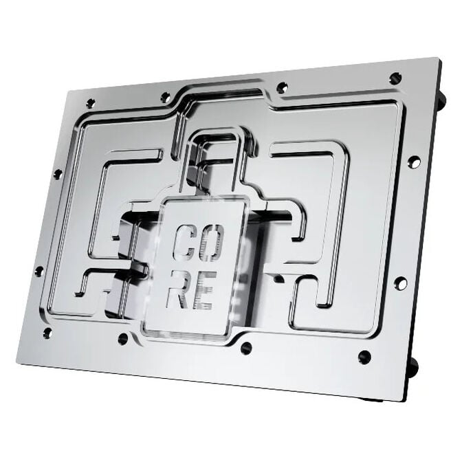 Alphacool Core RX 9070 Mercury GPU Water Block, ARGB, with Backplate - Acrylic image number 4