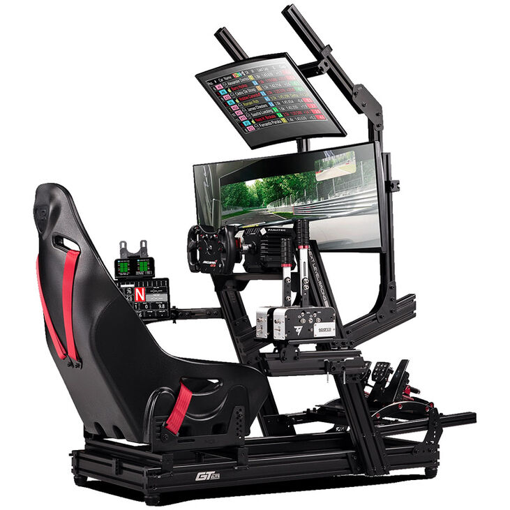 Next Level Racing GTElite Aluminium Simulator Cockpit - Front and Side Mount Edition image number 8