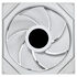 Lian Li UNI FAN TL LCD Wireless Lüfter, ARGB, PWM - Reverse Blade, 140mm, weiß image number null