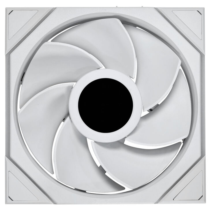 Lian Li UNI FAN TL LCD Wireless Lüfter, ARGB, PWM - Reverse Blade, 140mm, weiß image number 2