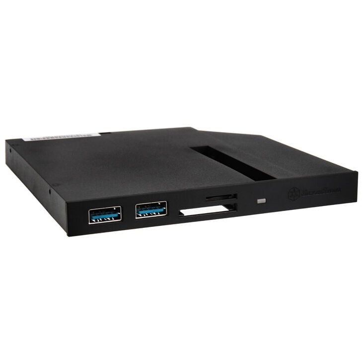 SilverStone SST-FPS01 Slim ODD-Adapter für 12,7mm Einschub image number 0