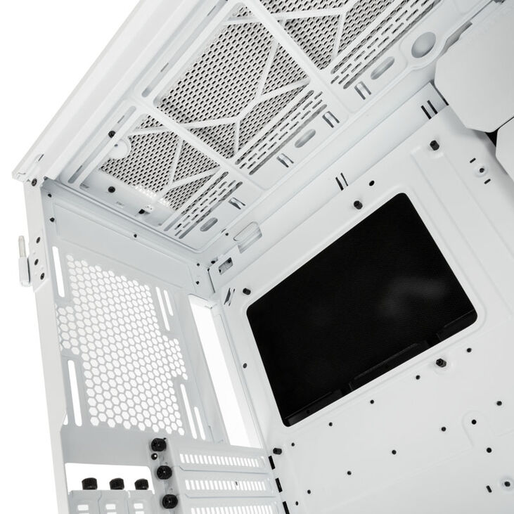 PHANTEKS Eclipse P600S Silent Midi-Tower, Tempered Glass - matt weiß image number 9