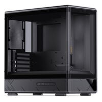 Jonsbo D200 PC-Geh&auml;use, Mini-Tower, mATX, Tempered Glass - schwarz