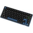 Ducky OK-M 75 Gaming-Tastatur, 75%, Hot-Swap-f&auml;hig, RGB, ANSI - KTT Wine Red Switches image number null