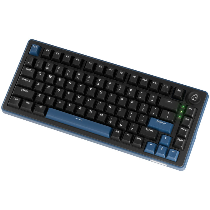 Ducky OK-M 75 Gaming-Tastatur, 75%, Hot-Swap-f&auml;hig, RGB, ANSI - KTT Wine Red Switches image number 3
