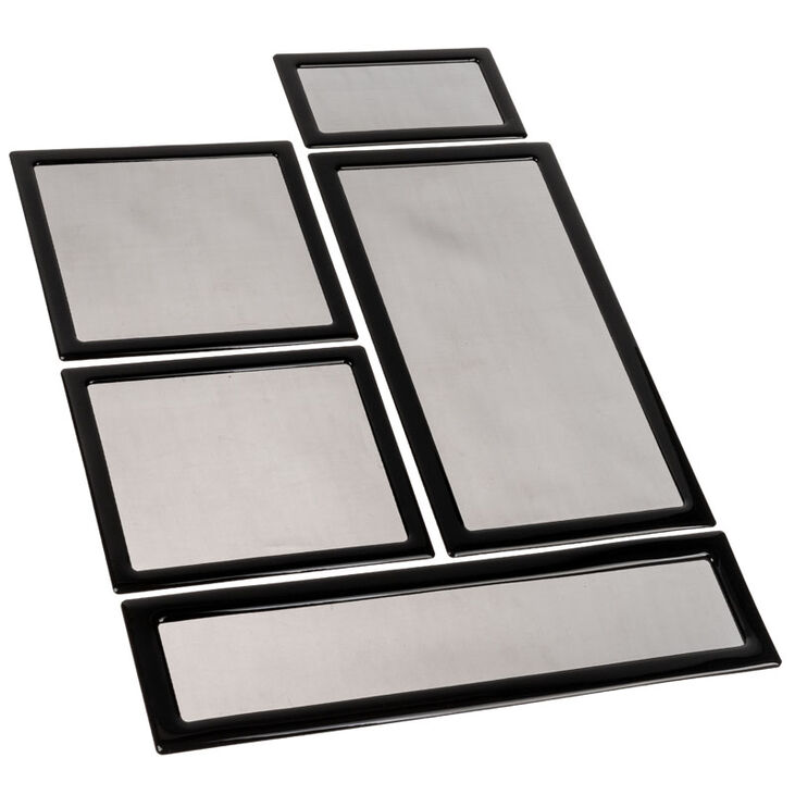 Demciflex Staubfilter-Set für Lian Li TU150 Mini ITX - schwarz image number 0