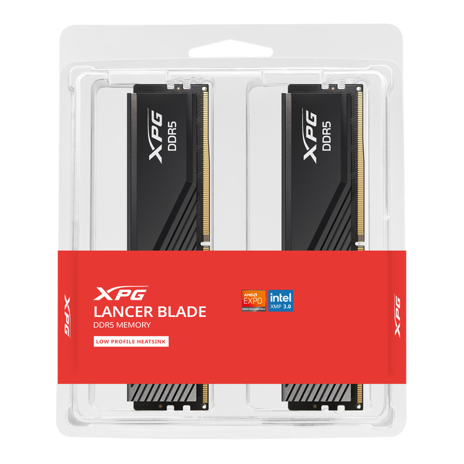 ADATA XPG Lancer Blade DDR5-6000 RAM, CL48, XMP/EXPO - 32GB Dual-Kit, schwarz image number 3