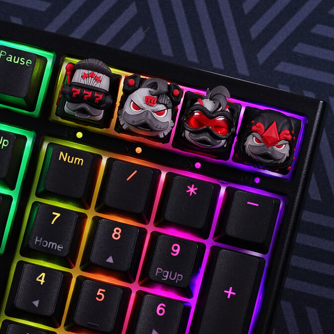 Ducky x Hotkeys Ducky League Lucky (Dark Edition) image number 5