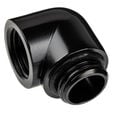 Alphacool Eiszapfen Adapter 90 Degree G1/4 inch Male to G1/4 inch Female - Black image number null