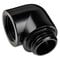 Alphacool Eiszapfen Adapter 90 Degree G1/4 inch Male to G1/4 inch Female - Black