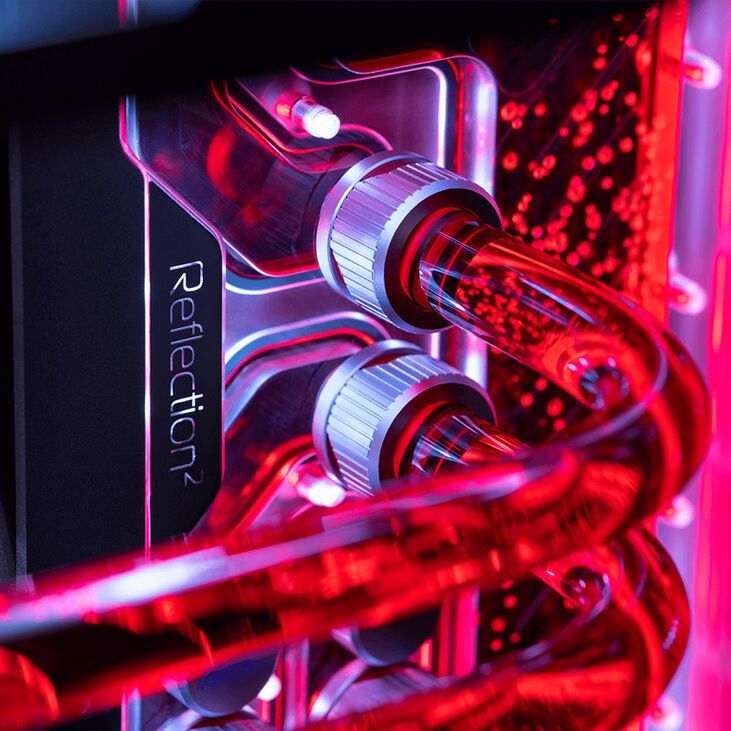 EK Water Blocks EK-Quantum Reflection² ROG Hyperion D5 PWM D-RGB - Acrylic image number 7