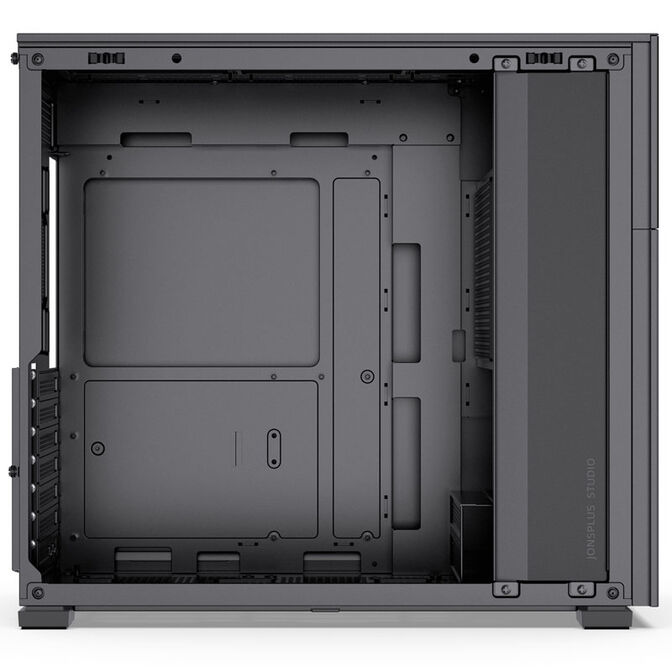 Jonsbo D41 Screen ATX Geh&auml;use, Tempered Glass - schwarz image number 4