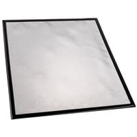 Demciflex Staubfilter f&uuml;r MO-RA3 420mm Radiator - schwarz/schwarz