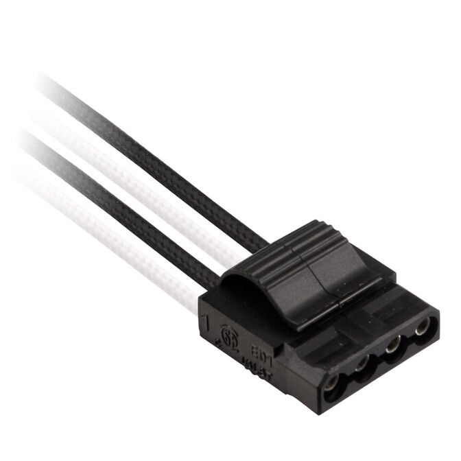 Corsair Premium Pro Sleeved Kabel-Set (Gen 4) - wei&szlig;/schwarz image number 4