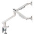 Alterzone Arm Duo Aluminium Monitorhalterung - weiß image number null
