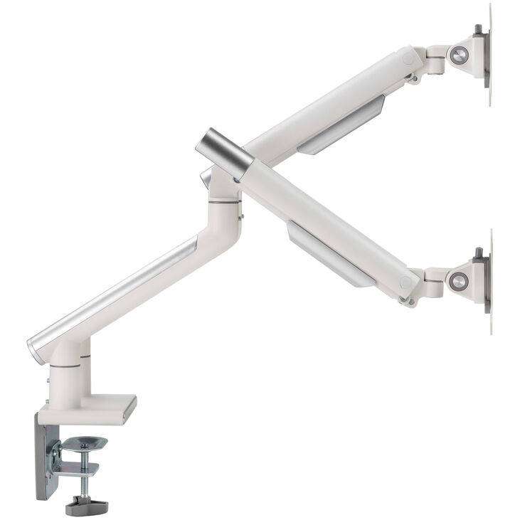 Alterzone Arm Duo Aluminium Monitorhalterung - weiß image number 13