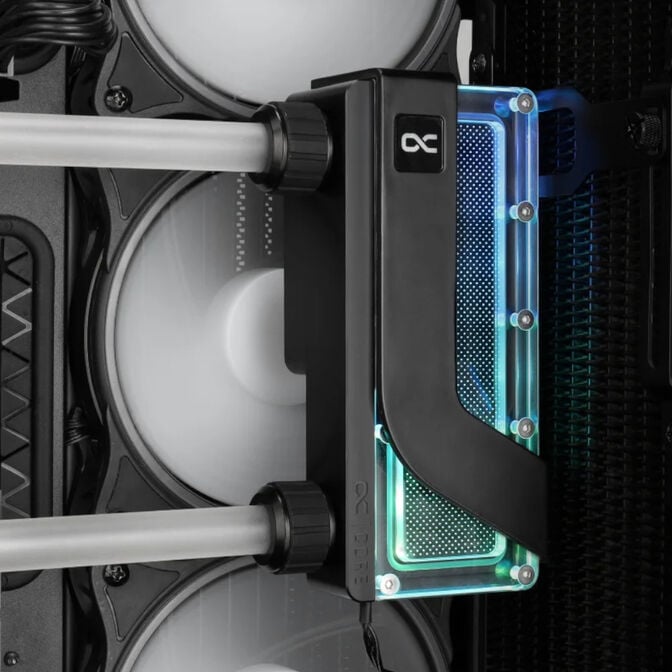 Alphacool Core DDCzero Flat 140 Ausgleichsbeh&auml;lter mit Pumpe - Acryl image number 4