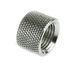 Bitspower Multi Adapter G1/4 inch female to G1/4 inch female, shiny silver