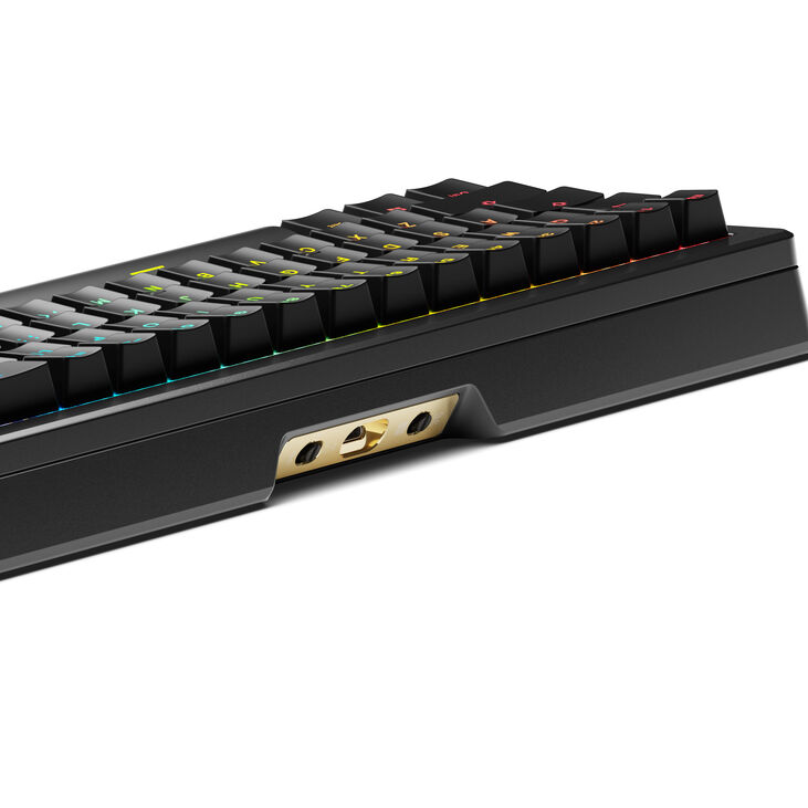 Glorious GMMK 3 Pro HE Wireless 65% Custom Gaming Keyboard - Pre-Built, ANSI (US), Fox HE Switches, Black image number 3