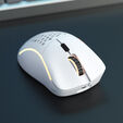 Glorious Model D- Wireless Gaming Mouse - white, matte image number null