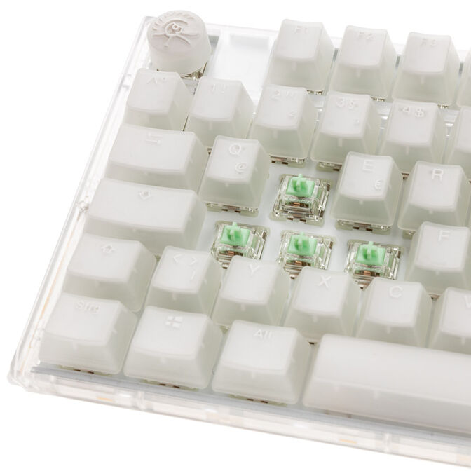 Ducky One 3 Aura White TKL Gaming Tastatur, RGB LED - Gateron Baby Kangaroo image number 4